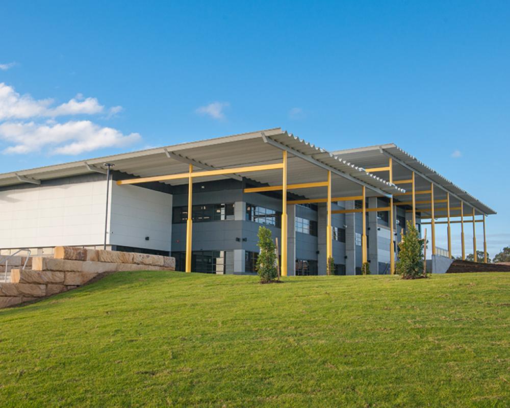 ARAMAX® structural roofing in an education setting at St Bede’s Catholic College.