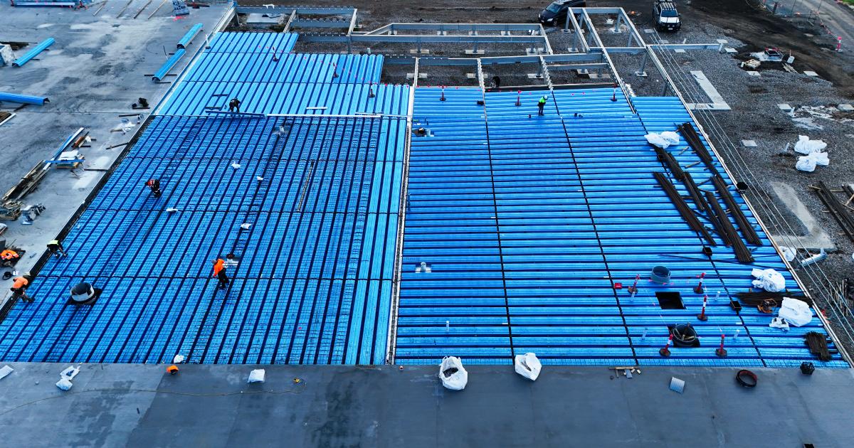 SlimDek used on the Strathpine Project as decking