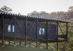 Iconic commercial roofing featuring ARAMAX® COLORBOND® steel profile at Bundanon Art Museum.