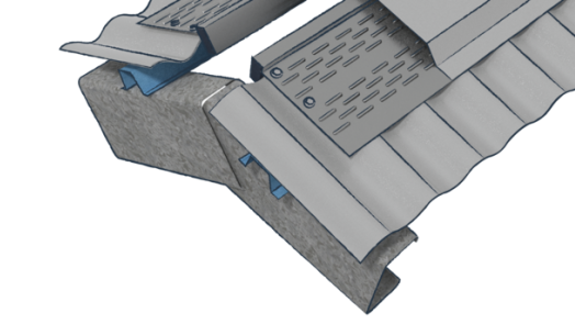 VENT-A-ROOF® render