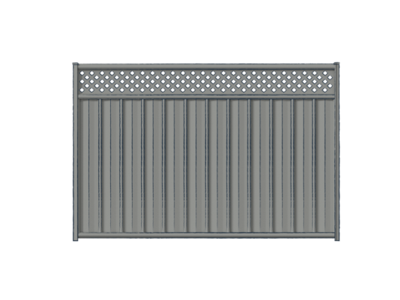 TL-5™ Fencing with Lattice Panel Topper (NSW & VIC variant)