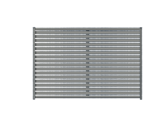 Fielders Slat Screening and Fencing in Shale Grey