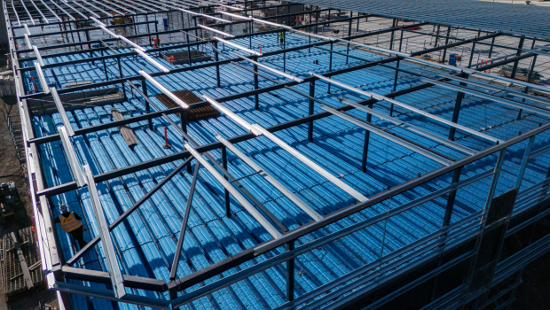 Fielders SlimDek 210® for National Storage Tullamarine aerial shot 