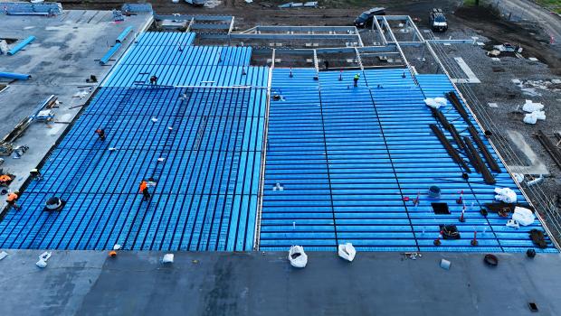 SlimDek used on the Strathpine Project as decking