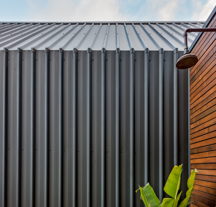 Treeside Retreat with Fielders cladding