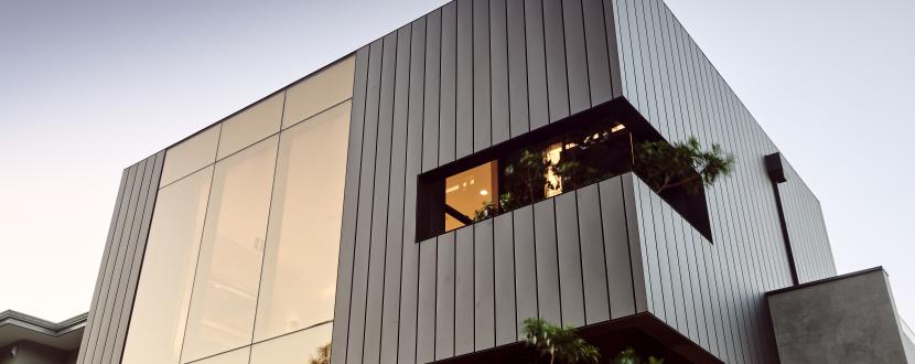 fielders the highline project with vertical cladding