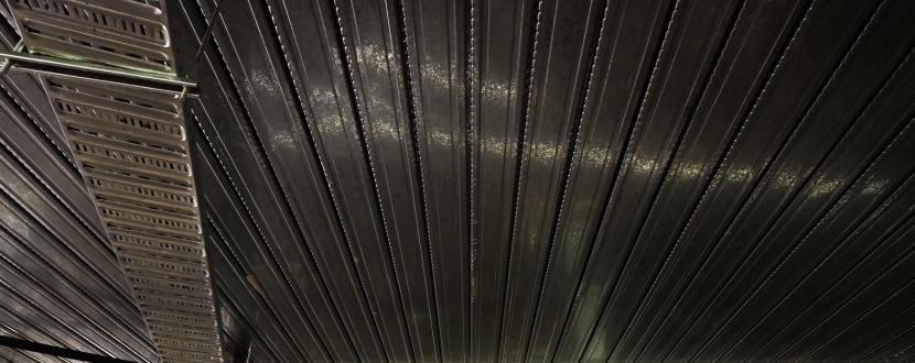 Underside of SlimDek210 profile in Queensland project