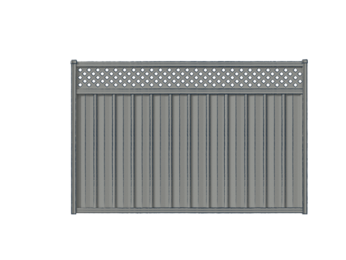 TL-5™ Fencing with Lattice Panel Topper (SA & WA variant)