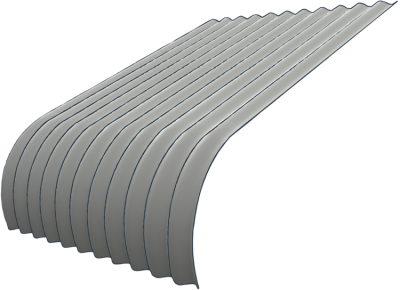 S-Rib™ Corrugated Curving Quality