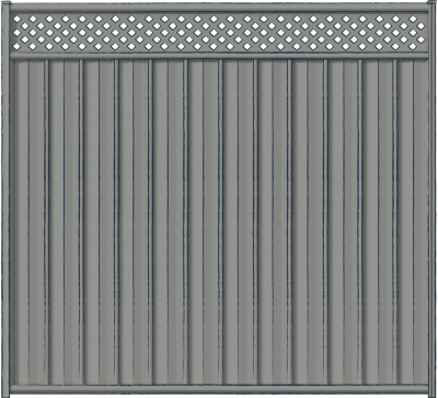 TL-5™ Fencing with Lattice Panel Topper (NSW & VIC variant)